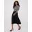 Floral Print Ruched Drape Neck Top