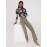 Floral Print Mock Neck Mesh Top