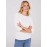 Wave Pattern Boat Neck Top