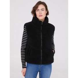 High Collar Sherpa Vest