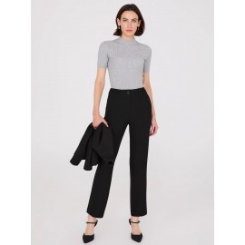 No Waistband Straight Leg Regular Length Pants