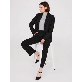 No Waistband Straight Leg Regular Length Pants