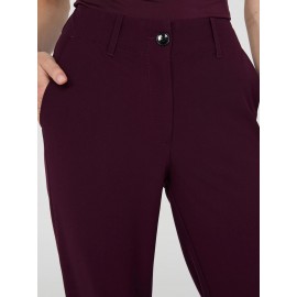 No Waistband Straight Leg Regular Length Pants