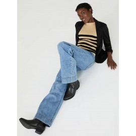 3/4 Ruched Sleeve Blazer