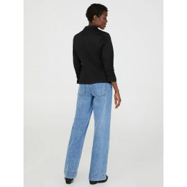3/4 Ruched Sleeve Blazer
