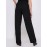 Classic Rise Wide-Leg Trousers