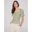 Floral Print Peplum Blouse