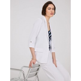3/4 Sleeve Open Blazer
