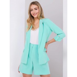 3/4 Sleeve Open Blazer