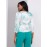 Floral Print Satin Button-Front Peplum Blouse