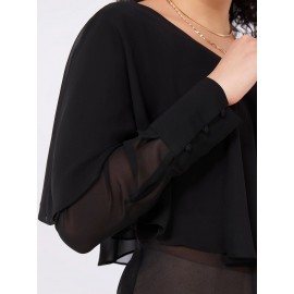 Layered Chiffon Blouse