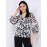 Floral Print Chiffon V-Neck Popover Blouse