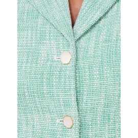 3-Button Boucle Blazer