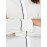 Button-Front Blouse With Contrast Piping