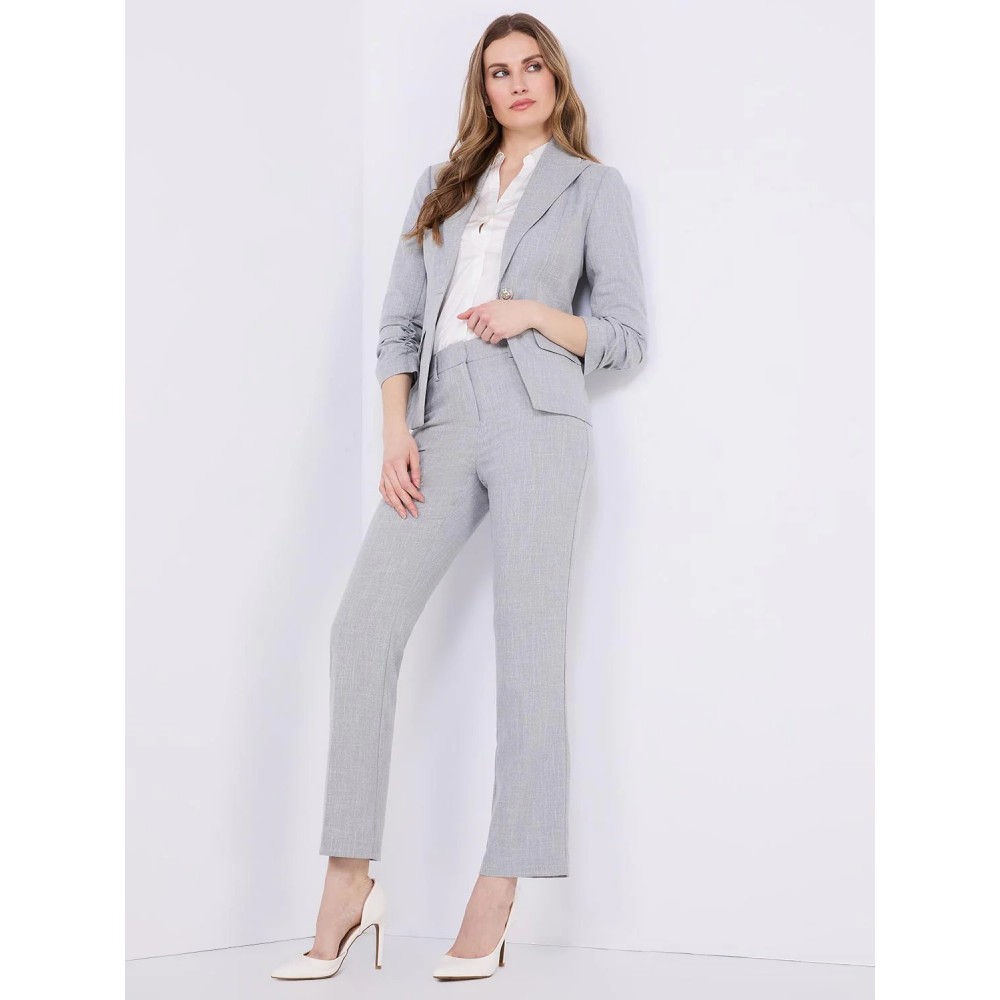 Classic Rise Straight-Leg Trousers