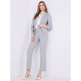 Classic Rise Straight-Leg Trousers