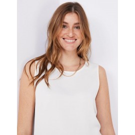 Sleeveless Textured Blouse