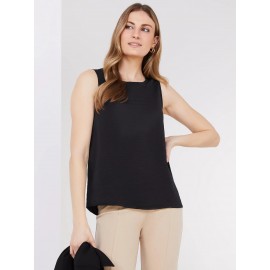 Sleeveless Textured Blouse