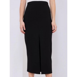 Long Front Slit Skirt