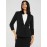 3/4 Sleeve Shimmer Blazer