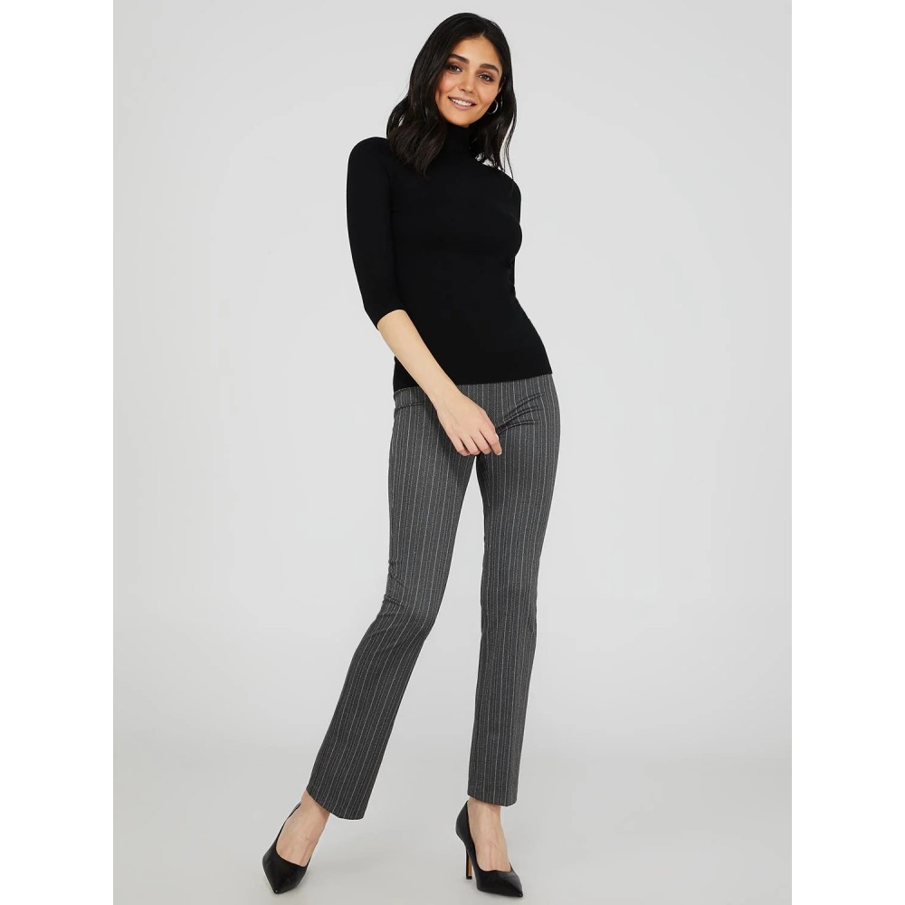 Striped Flare Leg Pants