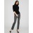 Striped Flare Leg Pants