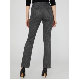 Striped Flare Leg Pants
