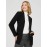 6-Button Open Blazer With Flap Pockets