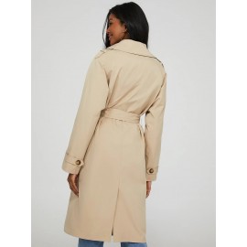 Relaxed Fit Trench Coat