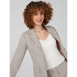 2-Button Blazer With Flap Pockets