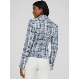 Boucle 3-Button Blazer