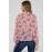 Printed Ruffled Long Sleeve Blouse
