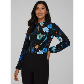 Front Bubble Sleeve Top